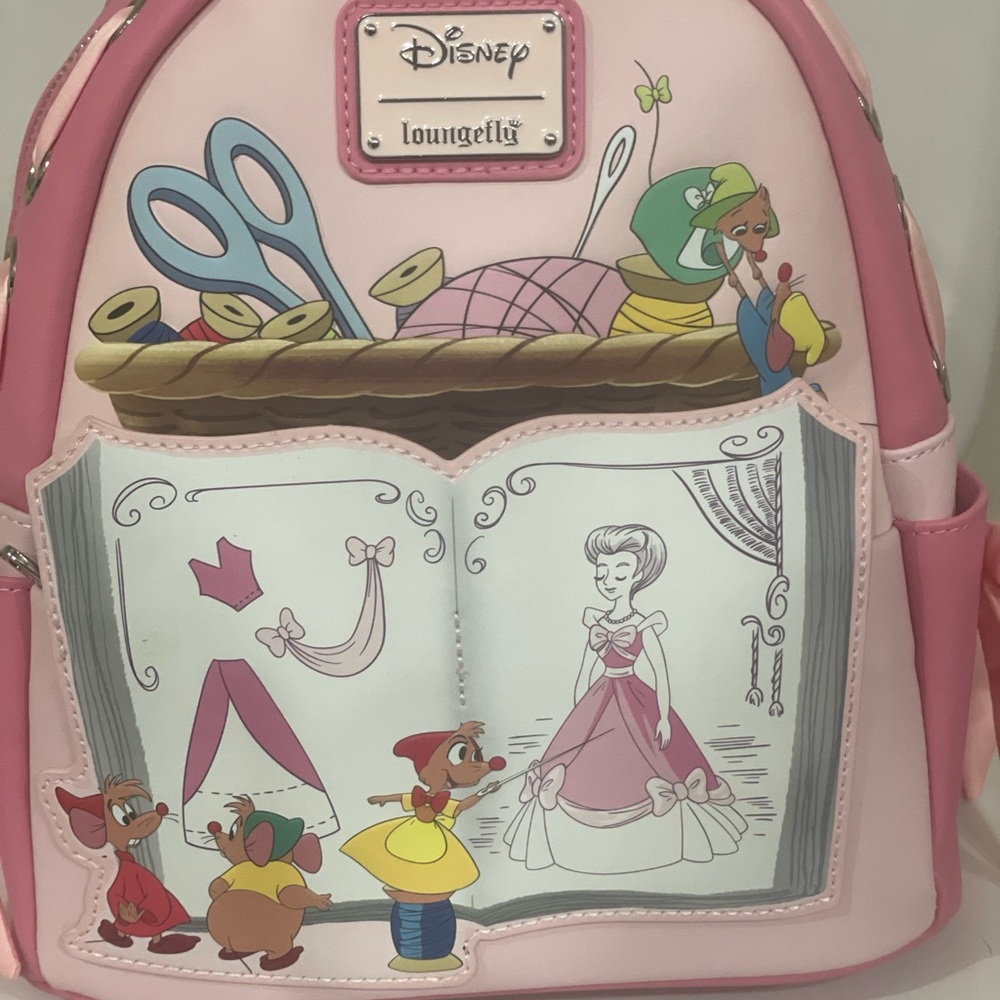 Loungefly backpack, and wallet